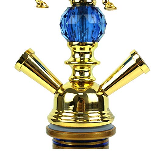 Rteanb Arabischer Hukahn-Doppel-Pipe-Hukahn-Tierhukah-Bar-Huka Für Einen Besseren Shisha-Hukahn Rauchergenuss, Geeignet… – Bild 4