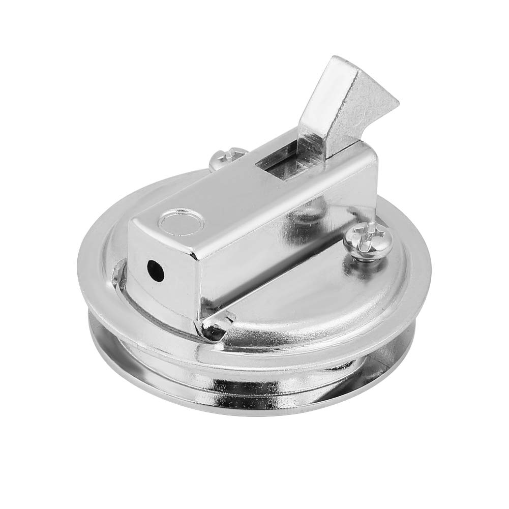 EBTOOLS Pestillo de enjuague empotrado, 15-23 mm Acero inoxidable Tirador de enjuague Pestillo Pestillo de cierre para RV Marine Boat RV