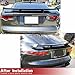 Real Carbon Fiber Rear Trunk Spoiler for Jaguar F-TYPE Coupe 2014-2018 Rear Trunk Lid Highkick Spoiler Wing Factory Outlet