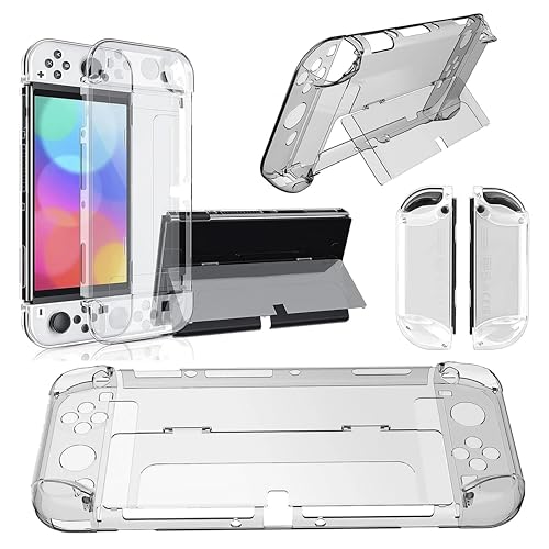 East Leaf Switch oled Jo[ XCb` L@el P[X { Joy-Con Jo[ ̎ EȒP hbNΉ Sʕی ϏՌ 