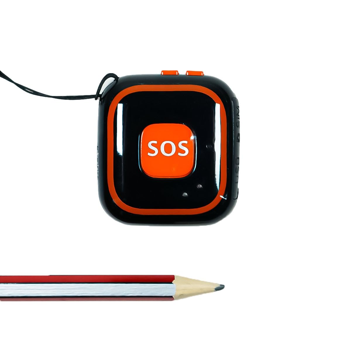 Localisateur de sauvetage SOS GPS Tracker pour personnes âgées et enfants - Appel d'urgence avec bouton - Alarme anti-perte et chute - Surveillance en temps réel (V50)