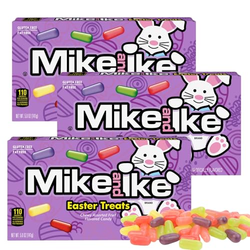 Dulces Mike and Ike sabor frutas surtidas pack 3 miniatura 3