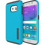 Samsung Galaxy S6 edge Case, Incipio [Shock Absorbing] DualPro Case for Samsung Galaxy S6 edge-Neon Blue/Charcoal