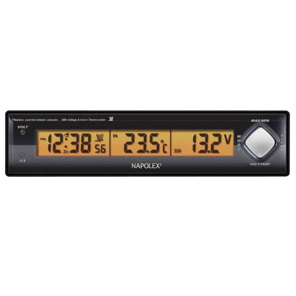 Amazon.co.jp: NAPOLEX Clock Fizz VT meter clock black Fizz