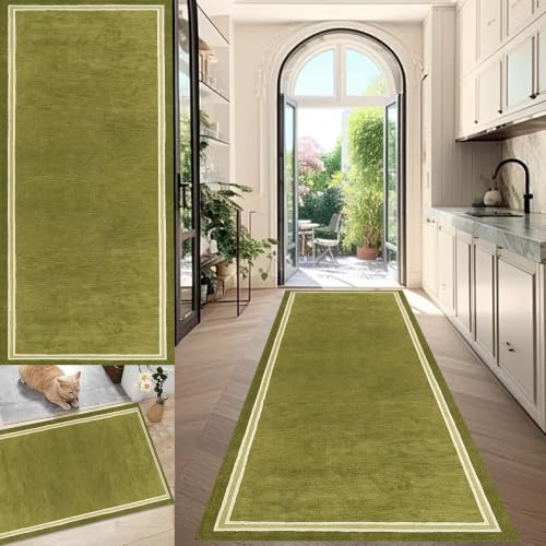 Tapis cuisine devant évier absorbant et lavable avec dossier antidérapant sécurisé - 2