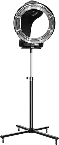 Miniatura 1 de Secador de pelo profesional en órbita infrarroja independiente, procesador de color, máquina permanente con base rodante para salón y cuidado del