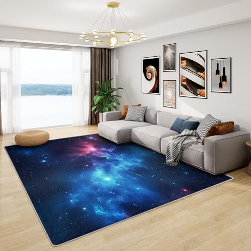 GEDAEUBA Galaxy Rug & Home Decor - Washable Rug 6x8