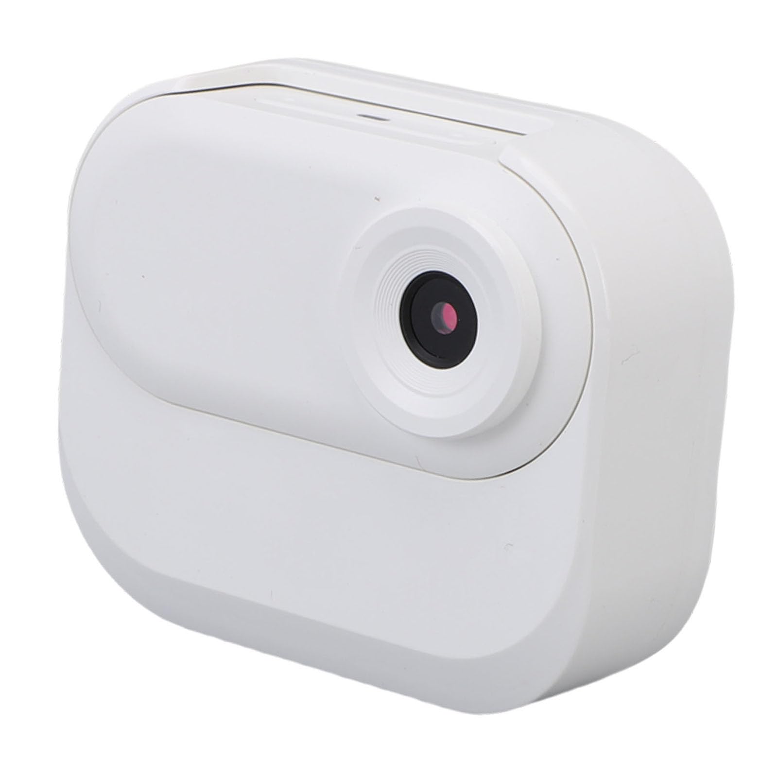 Garsent 128 GB FHD 1080p Mini Body Camera, Wodna Wood Do Noszenia kamerę Nadwozia, Kamery Rejestrujące Rozmiar z Audio i Wideo, Przenośna Kamera na Zewnątrz Do Pracy, Podróży, (WHITE)