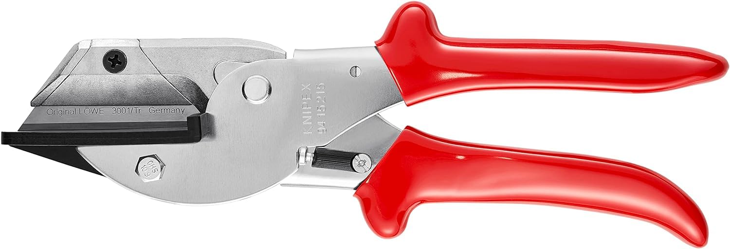 KNIPEX Cesoia per cavi a nastro cromata rivestiti in resina sintetica 215 mm, 94 15 215 EAN