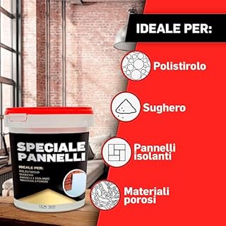 PATTEX Millechiodi Speciale Pannelli, Adesivo Bianco di Montaggio Multiuso, Colla Acrilica per Applicazioni in Interni, Colla per Legno, Polistirolo e Pannelli, 1x850g
