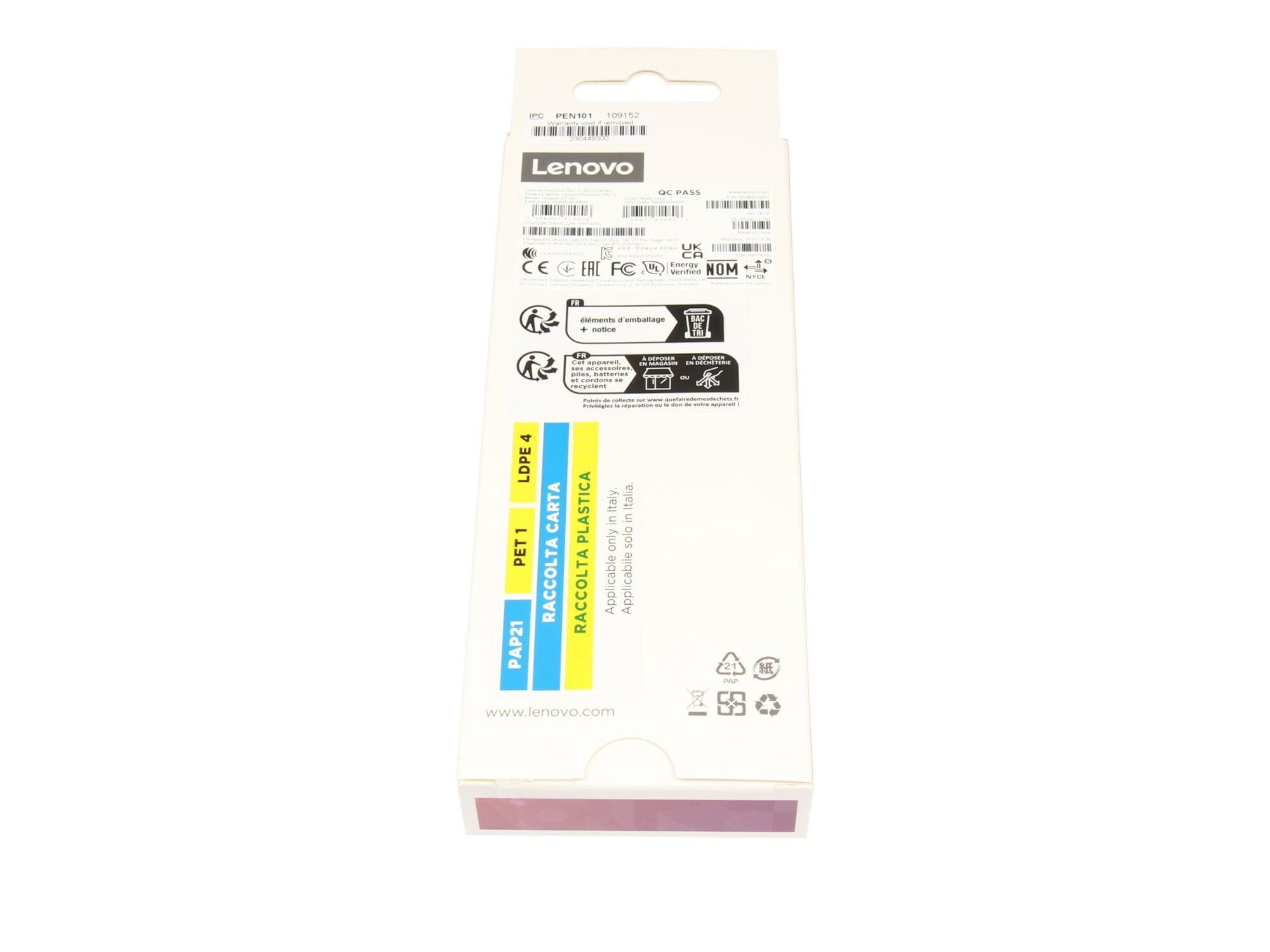 Lenovo ZG38C04471 originale Penna di precisione 2 (grigio)