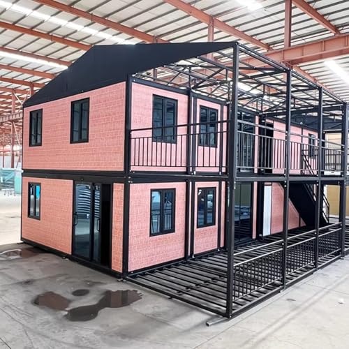 Expandable Prefab Container House 20Ft/40Ft, Folding Home Villa, Light Steel Prefabricated Modular House for Sale - Image 3