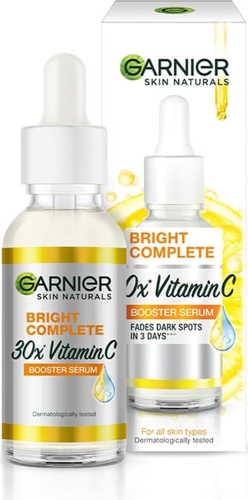 Garnier Bright Complete VITAMIN C Booster Face Serum, 30ml