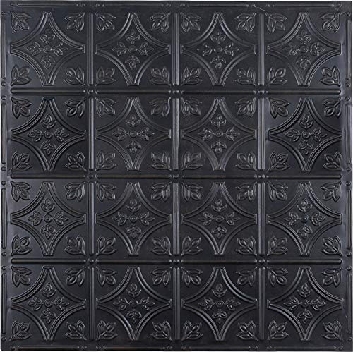 Holydecot Tin Wall Tiles 24x24 Nail-Up, Stair Risers,...