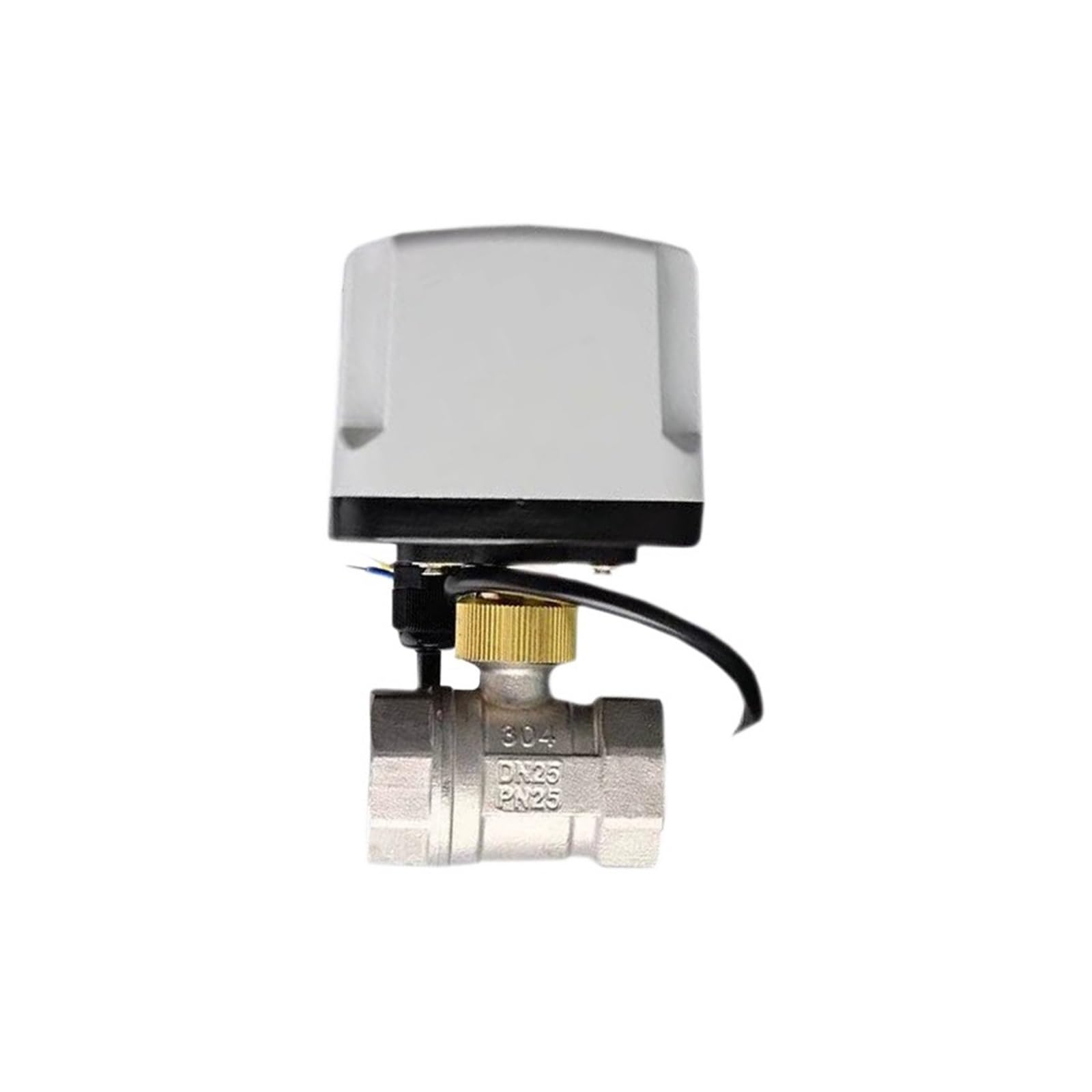 Vanne motorisée IP65 en acier inoxydable DN20, l'excellence de la régulation 24V