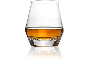 Aged & Ore: Lead-Free Crystal Whiskey Glass with Innovative Design