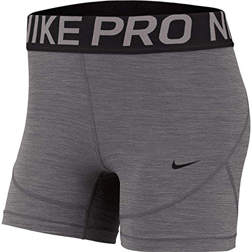 Nike Womens Pro 5 Training Shorts (Large, Gunsmoke)