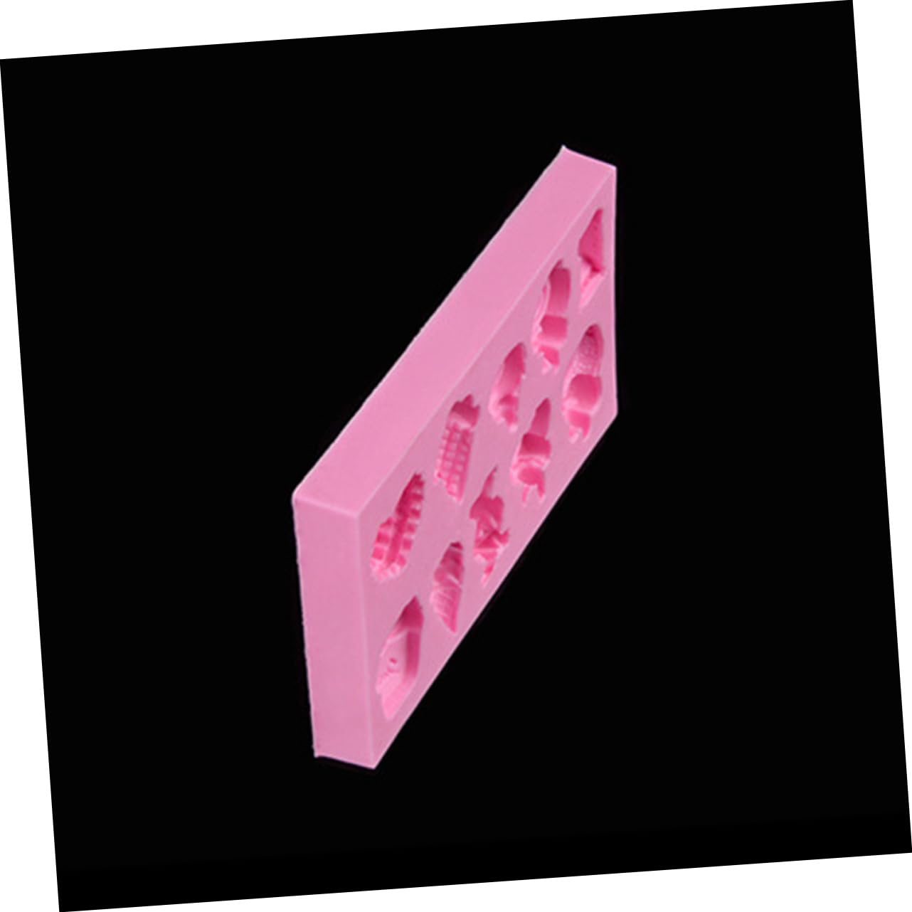 Abaodam 3 Stücke Fondant Backen Kuchen Dekorieren Werkzeuge Lollipop Silikon Form