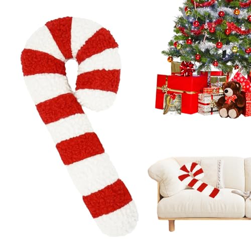 XUDUOO Zuckerstangen Kissen, Weihnachtskissen Kissen Zuckerstange,...