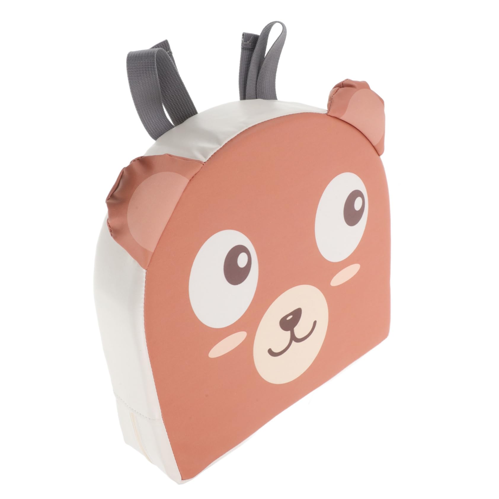 UPKOCH Seduta Rialzata per Bambini Design Cartone Animato, Cuscino per Sedia da Pranzo in Pelle Pu e Sponge, Rosso Adatto a Bambini e Studenti delle Elementari