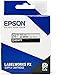 Epson LABELWORKS 224BWPX-5PK Genuine PET (Polyester) Tape Cartridge - 5 Unit Pack of Black on White Industrial Label Maker Tape - 1