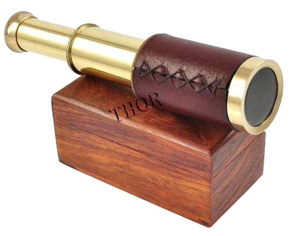 Amazon.co.jp: アンティーク マリン 6インチ 真鍮 ハンドヘルド 望遠鏡