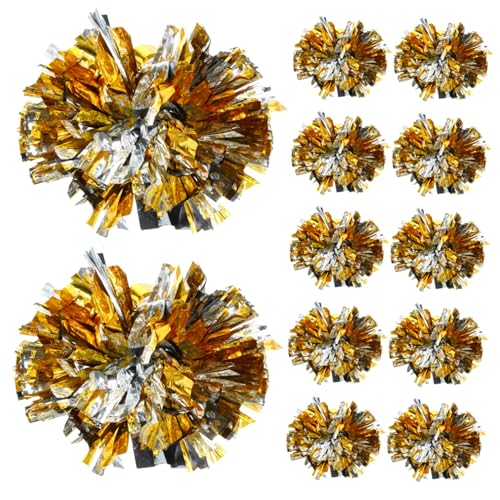 Pompons de cheerleading anti glisse avec anneaux pour reussir vos mouvements de danse