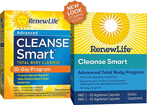 Renew Life REN-53450 Cleansesmart Advanced Cleanse 2-Part Formula 120 Capsules thumb #1