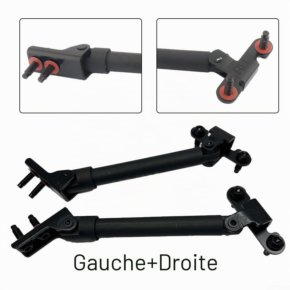 Barres de support de porte arrière pour Koleos 2008–2016, support de hayon automatique Assy 90460-JY00A 90461-JY00A, paire de vérins à gaz en acier épais