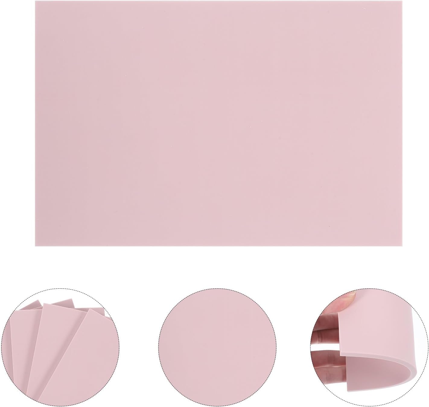 10pcs Pink TPR Rubber Carving Blocks for Beginners and Hobbyists