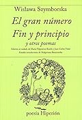 El gran número ; Fin y principio y otros poemas (Poesía Hiperión)
