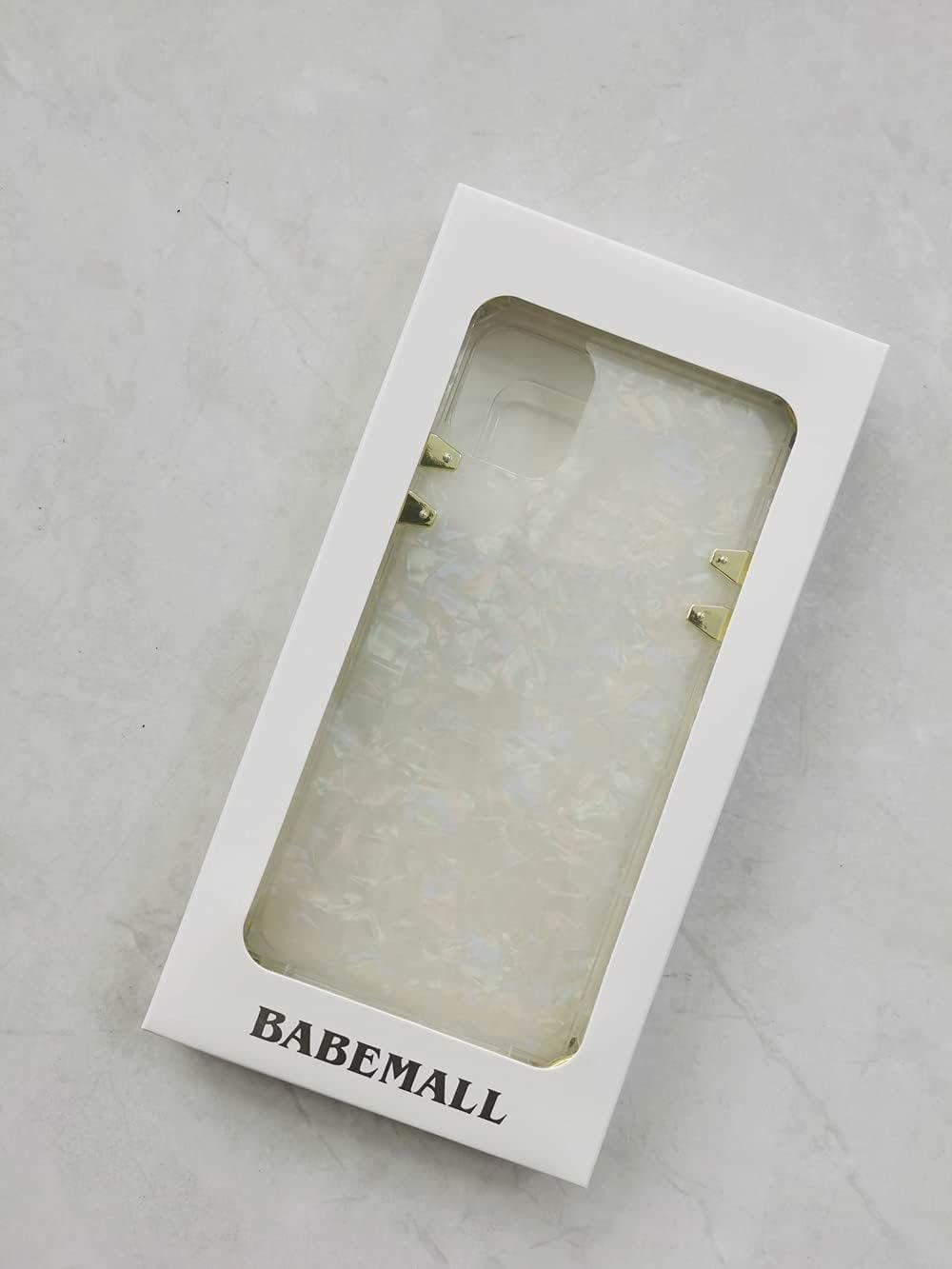 Compatible for iPhone 11 pro max 6.5" Case, BABEMALL Crystal Square Shell for Girls Women Men Slim Fit Clear TPU Phone Plating Corner Soft Case (Shell Clear)