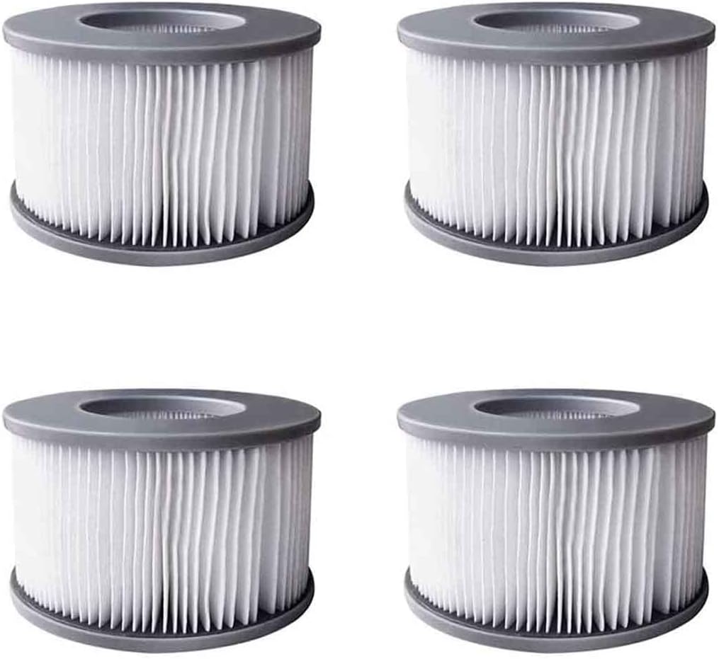 WuYan 6pcs Hot Tub Filters for MSpa Inflatable Pools, Enhanced Version Filter Cartridge Pump Fit for MSPA All Current Hot Tubs