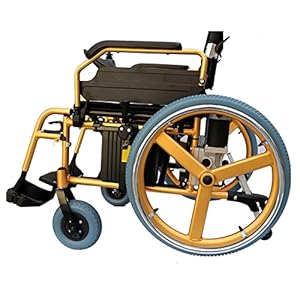 22 inch Achterwiel Vervangingswiel voor Elektrische Rolstoel, Hoogdragende Rolstoel Achterwielaccessoires, Niet…