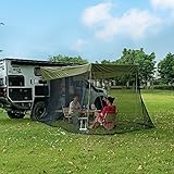 【Espacio grande】 El tamaño de esta tienda después de desplegarse es 2.9 * 2 * 2 m （L * W * H）, lo que expande más espacio para que descanse durante el viaje. Puede moverse libremente debajo de la carpa, y también puede descansar y entretenerse en la carpa. Las tiendas de campaña de gran tamaño son una excelente opción para viajar.