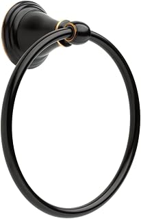 Delta 79646-ORB Windemere Towel Ring, Set Screw Mounting, Delta Oil Rubbed Bronze