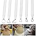 14PCS Ceramic Pottery Clay Ribbon Sculpting Tool Kit with Feather Wire Texture and Needle Detail Tools for Carving,Modeling,by Augernis