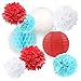 Dr. The Cat in The Hat Birthday Decorations/Thing 1 and Thing 2 Party Decorations/Dr. Baby Shower Decorations Blue White Red/Circus Carnival Party Decorations/Hello Kitty Birthday