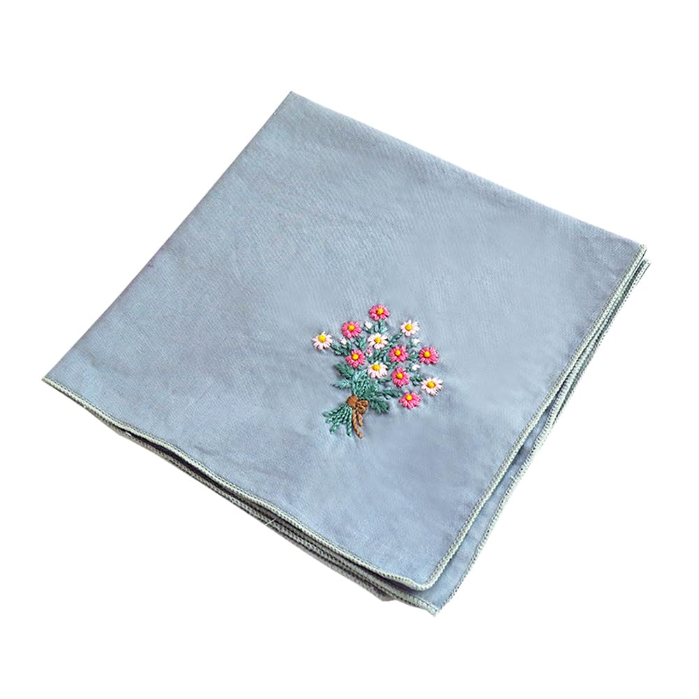 Amazon.com: BYVUTE Handkerchief Embroidery DIY Kit, Floral Amazon.com: BYVUTE Handkerchief Embroidery DIY Kit, Floral