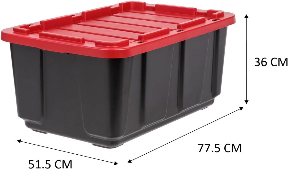 Contenitore Per Raccolta Differenziata 100 Litri – Con Coperchio E Foro, Per Bottiglie E Vetro - 3