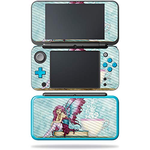 Mightyskins Carbon Fiber Skin For Nintendo New 2Ds Xl - Game Kid | Protective, Durable Textured Carbon Fiber Finish | Easy To Apply, Remove, And Change Styles | Made In The Usa #TOP7