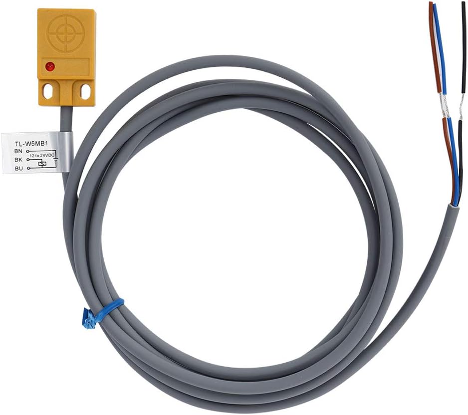 Weikeya Proximity Sensor Switch, Plastic Made TL-W5MB1-30~ 65℃ Sensor Inductive Proximity,Isolation,Load Switch