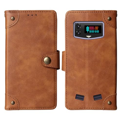 Tnviud Flip Brief Tasche Hülle Schütz Hülle Für Doogee S Mini 4.5