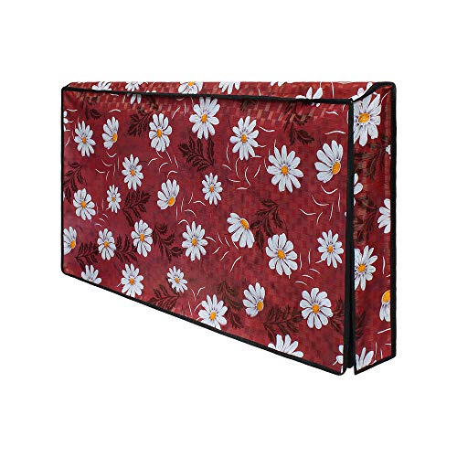 Image of DREAM CARE Double Use - Transparent & Printed Flap - 43 Inches LED TV Cover, Waterproof LED TV Cover for (LG, Samsung, Vu, Mi, Realme, TCL, Croma), SA08