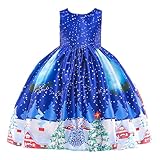 Vestidos de Navidad para niñas, Papá Noel, copo de nieve, Navidad, princesa, fiesta de cumpleaños, vestido de fiesta de cumpleaños para niños, festivo, casual, lindo, vestido de fiesta de graduación