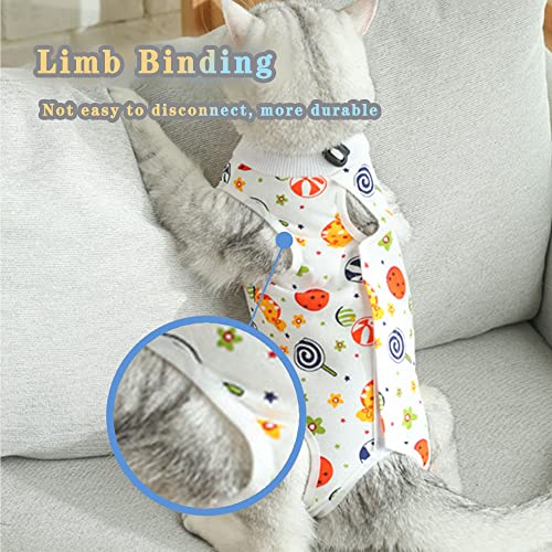 CGLRybO-Katzenbody-Nach-Op-Kastration-Haustier-medizinisches-chirurgisches-Hemd-Operationsgenesungsanzuge-fur-Katzen-StilLutscher-L | Dealmeister.io Alt tag für bilder post titel
