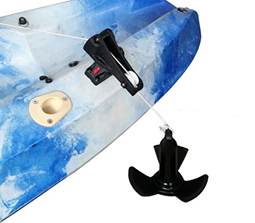 image for Brocraft Kayak/Canoe Anchor Lock System with Removable Mount, Deck Mou