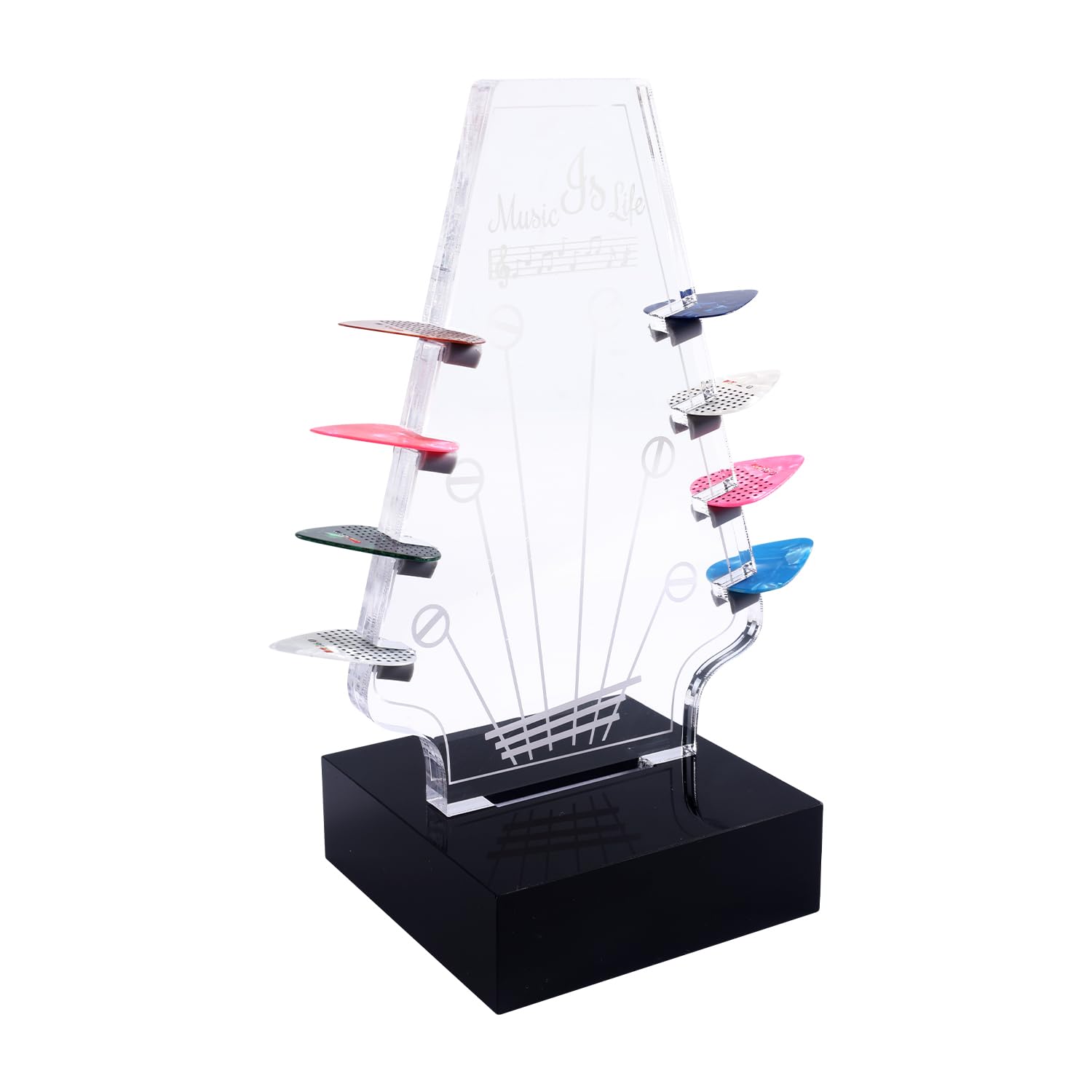 Light up Guitar Pick Holder