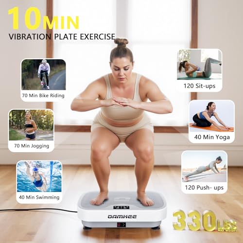 Save $60 on DamKee Vibrating Board Exercise Machine with Code UJDMEUQA - Image 3