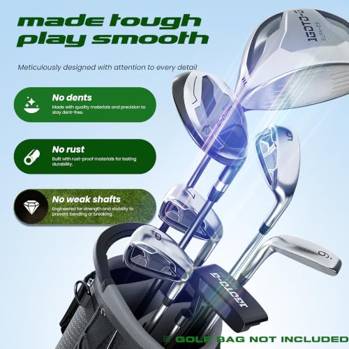 1GoTo-G 8-Piece Golf Club Set